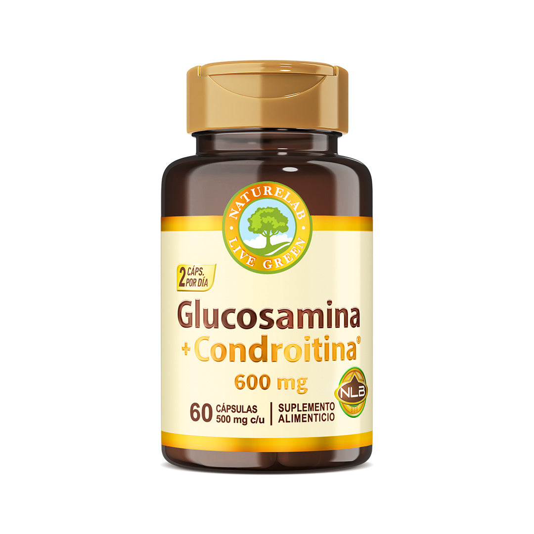 Glucosamina + Condroitina Naturelab® 60 Cápsulas